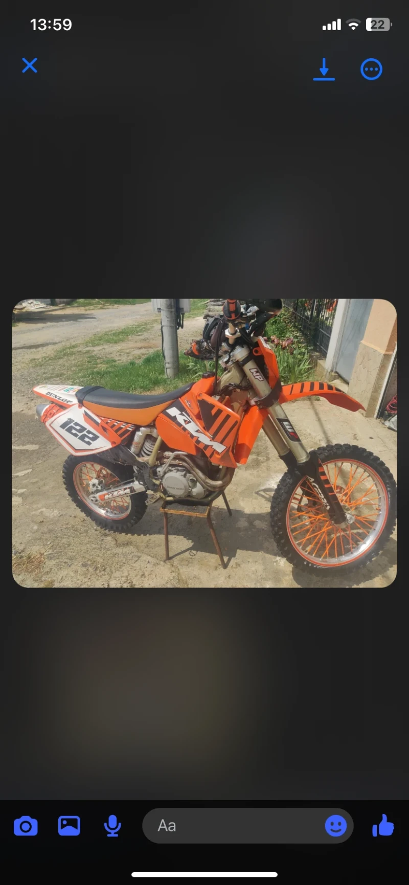 Ktm EXC Автоматичен съединител, снимка 2 - Мотоциклети и мототехника - 52274203