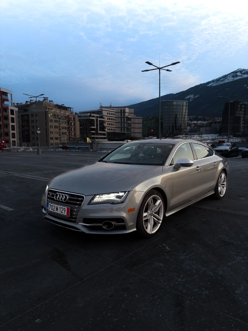 Audi S7 ЛИЗИНГ* Full LED* Distronic* Масаж* Обдух* Хедъп* , снимка 6 - Автомобили и джипове - 49578787