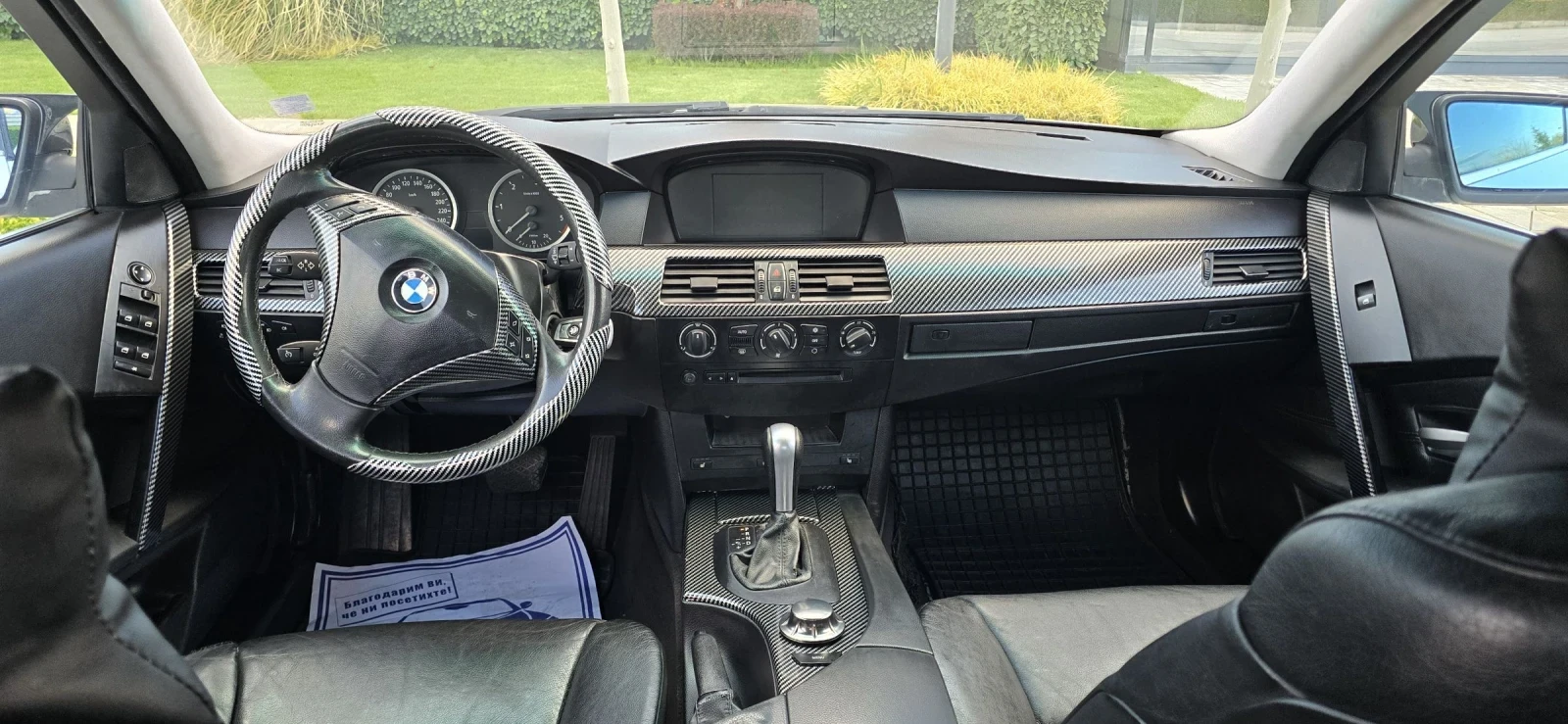 BMW 530 530 М-ПАКЕТ/КОЖА/НАВИ/218к.с./ЛИЗИНГ, снимка 13 - Автомобили и джипове - 54142252