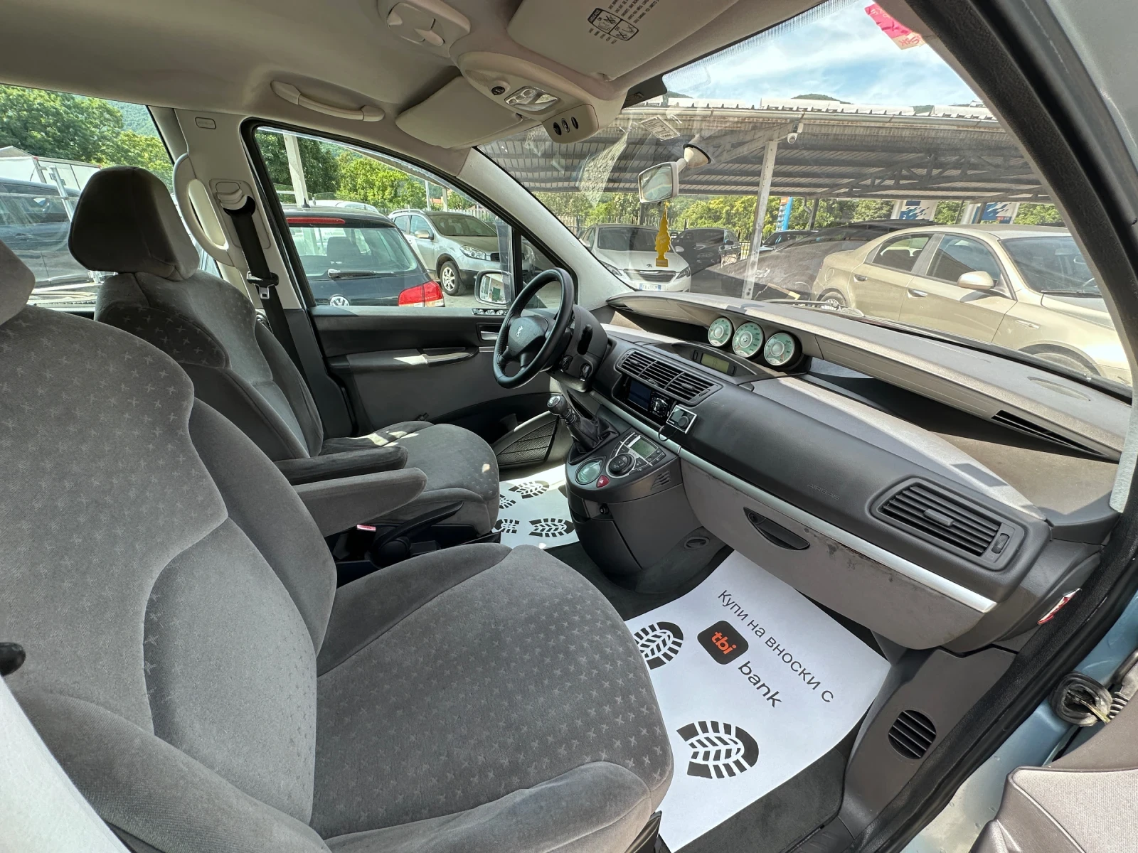 Peugeot 807 2.0HDI - КЛИМАТРОНИК, снимка 10 - Автомобили и джипове - 55023156