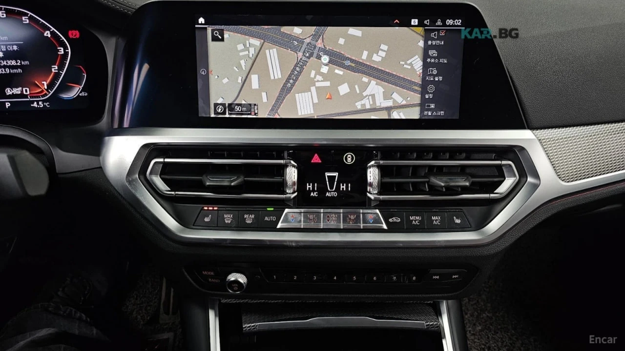 BMW 340 * ДИСТРОНИК * NIGHT VISION * 360 КАМЕРА * , снимка 14 - Автомобили и джипове - 55059512
