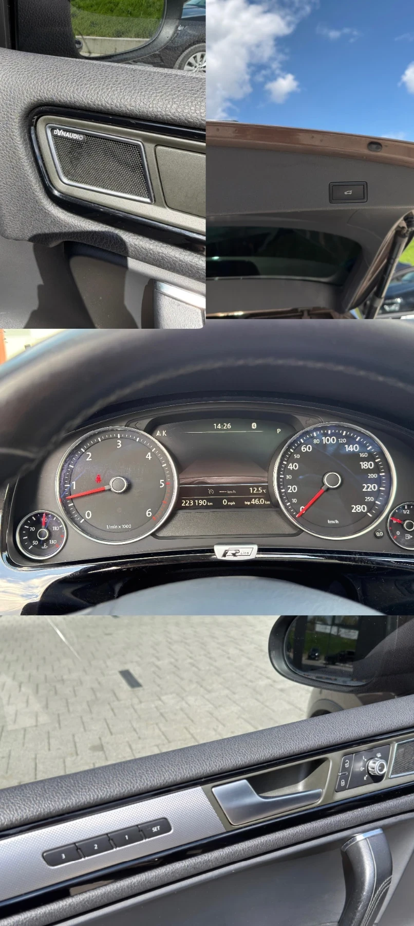 VW Touareg 4.2 tdi 340hp панорама dynadio Rline, снимка 16 - Автомобили и джипове - 53277843