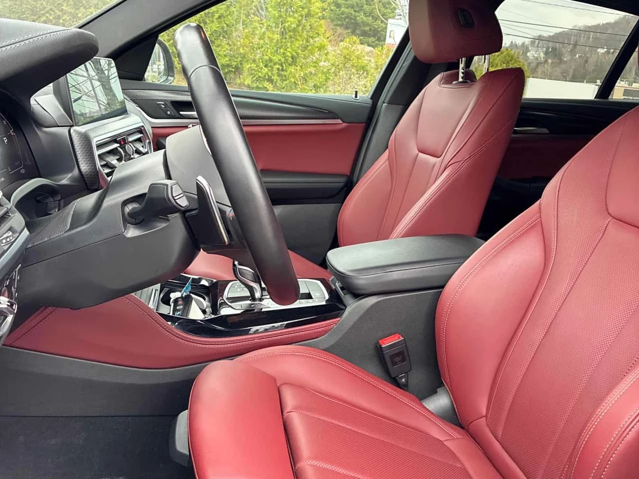 BMW X4  | M40i | RED INT | ПАНОРАМА | ПОДГРЕВИ | , снимка 13 - Автомобили и джипове - 54368289