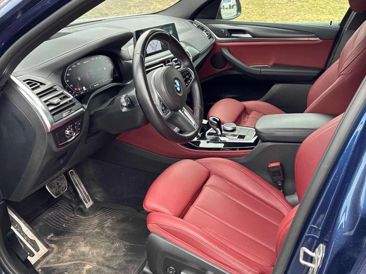 BMW X4  | M40i | RED INT | ПАНОРАМА | ПОДГРЕВИ | , снимка 9 - Автомобили и джипове - 54368289