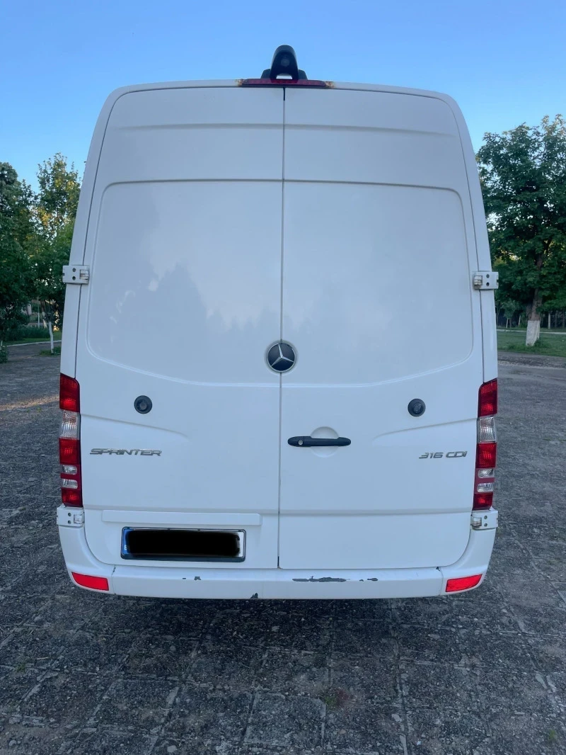 Mercedes-Benz Sprinter 316 Дълга база, Евро 6, Ксенон, Климатик!, снимка 3 - Бусове и автобуси - 47110881