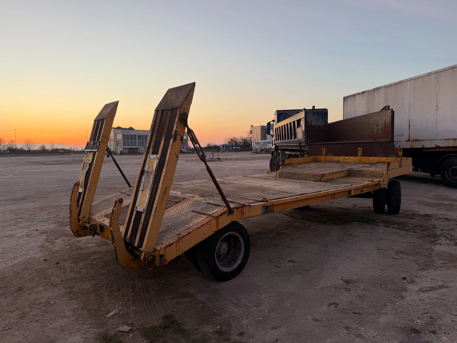 За камион Goldhofer Лодка 2-си, Нов внос, , , , снимка 8 - Ремаркета - 53816834