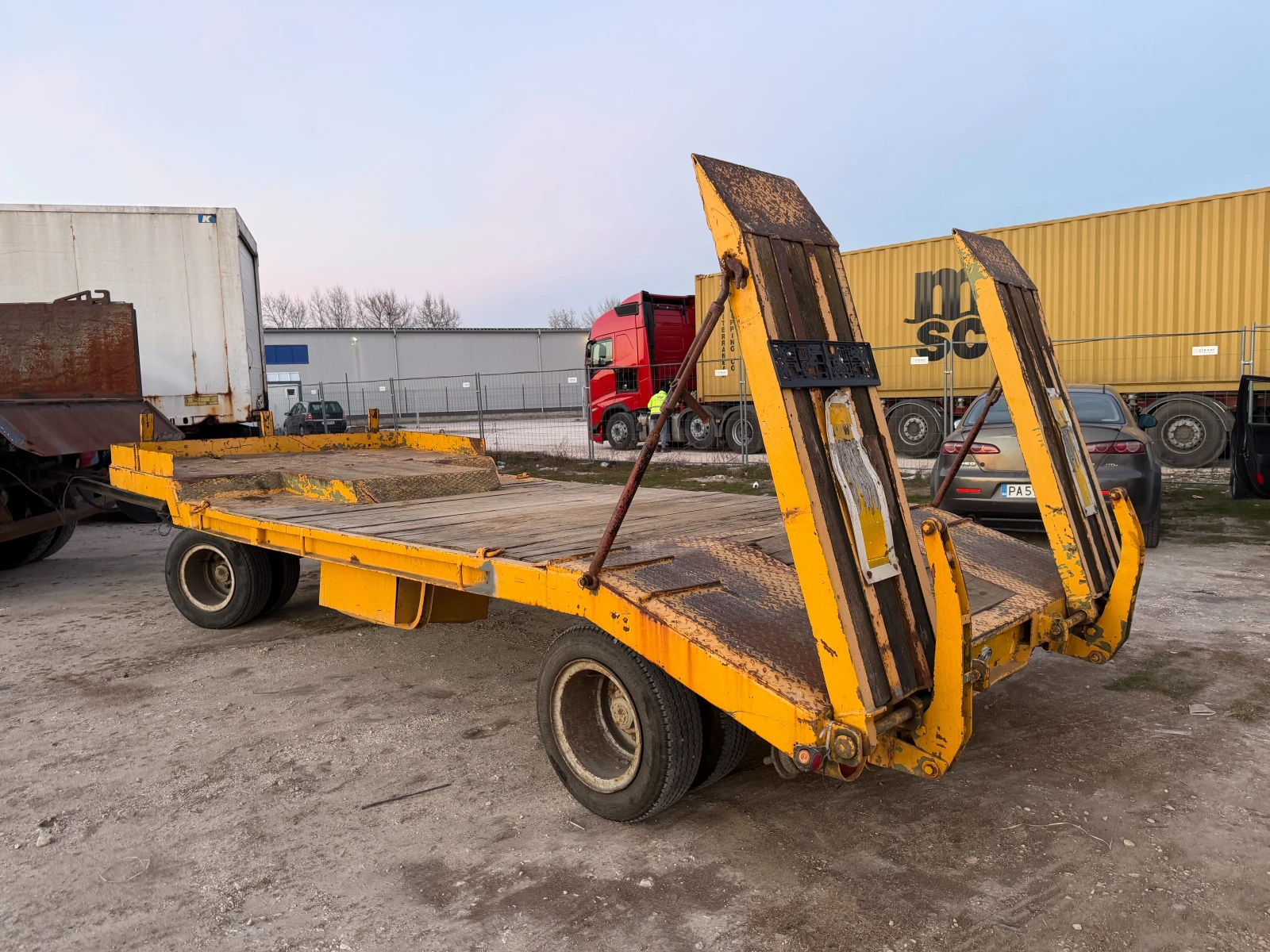 За камион Goldhofer Лодка 2-си, Нов внос, , , , снимка 4 - Ремаркета - 53816834