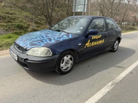 Honda Civic 1.4 ГАЗ-БЕНЗИН , снимка 4