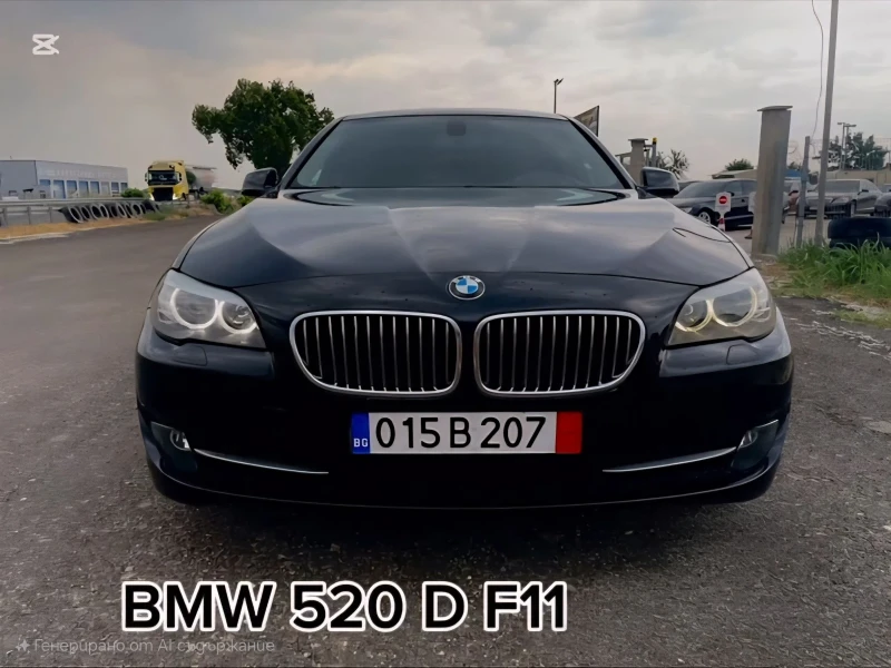 BMW 520 Лизинг На реални километри 520D F11  Touring, снимка 2 - Автомобили и джипове - 51901104