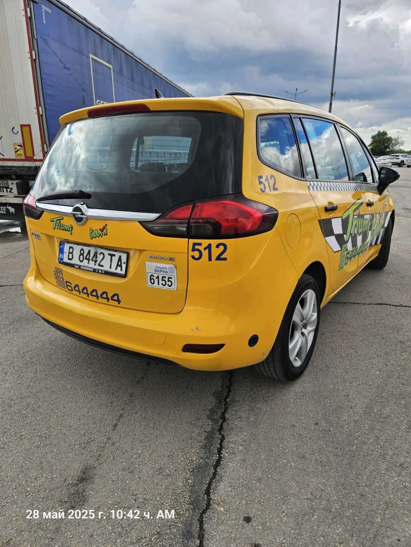 Opel Zafira 1.6/CNG/6+ 1, снимка 6 - Автомобили и джипове - 52501606