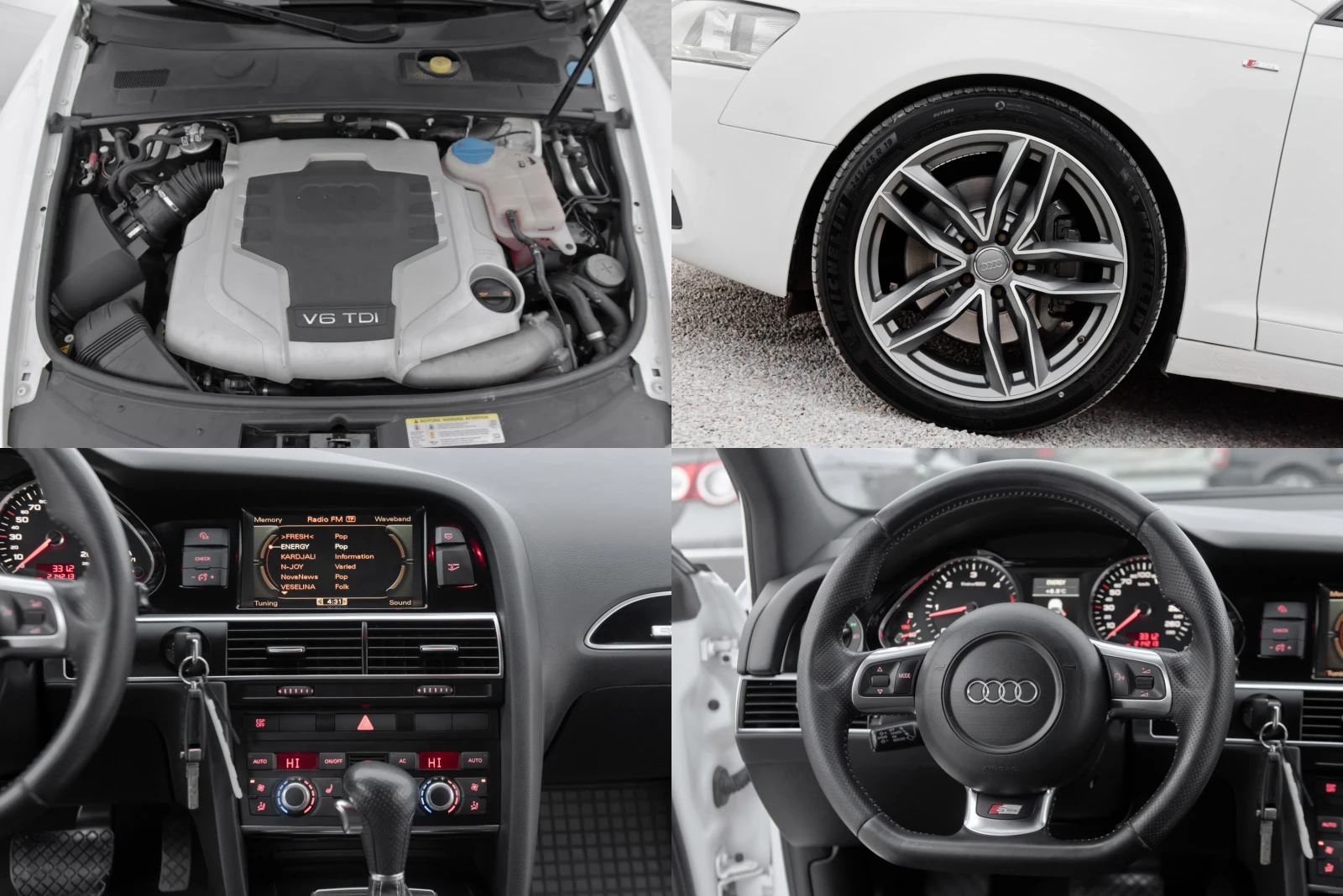 Audi A6 3xS-line guattro, снимка 9 - Автомобили и джипове - 53908324