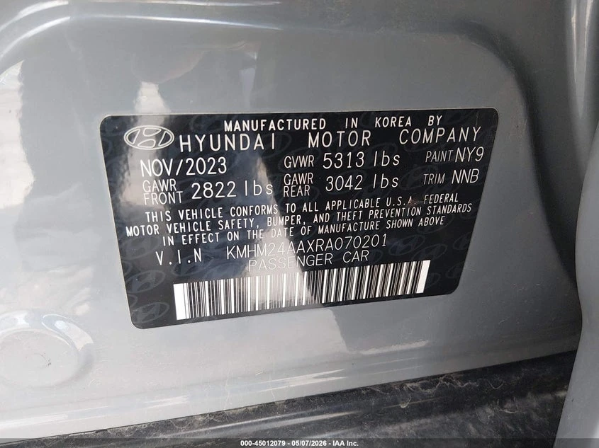 Hyundai Ioniq 6 SE RWD, снимка 9 - Автомобили и джипове - 54570810