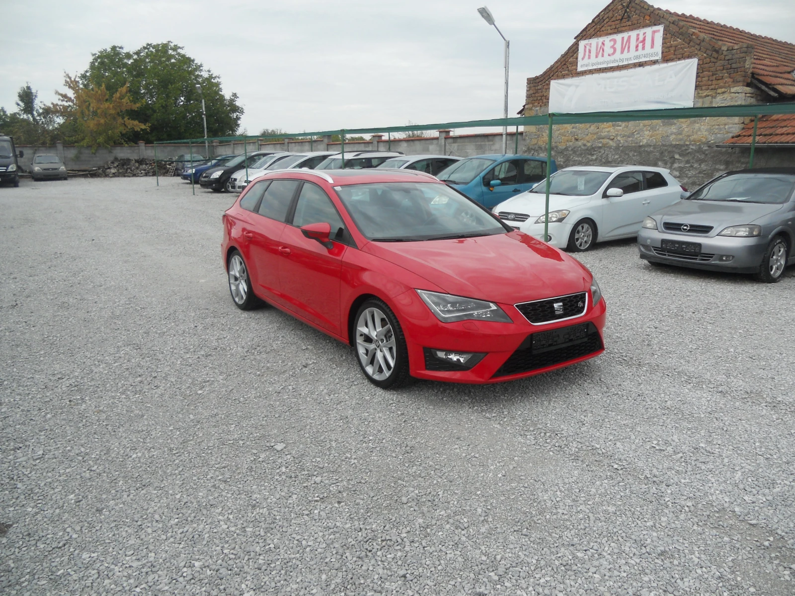 Seat Leon 1.4 ST FR ЛИЗИНГ!!! ПЪЛНА СЕРВИЗНА ИСТОРИЯ