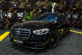 Mercedes-Benz S 400 D LONG AMG LINE LED ПАНО BURM 3XTV HUD ЛИЗИНГ 100%, снимка 1