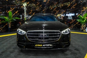 Mercedes-Benz S 400 D LONG AMG LINE LED ПАНО BURM 3XTV HUD ЛИЗИНГ 100%, снимка 3