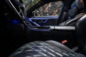 Mercedes-Benz S 400 D LONG AMG LINE LED ПАНО BURM 3XTV HUD ЛИЗИНГ 100%, снимка 11