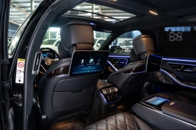 Mercedes-Benz S 400 D LONG AMG LINE LED ПАНО BURM 3XTV HUD ЛИЗИНГ 100%, снимка 15