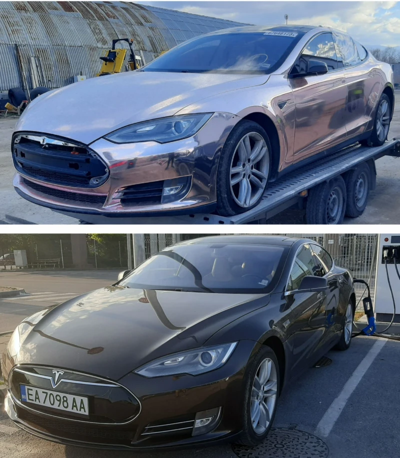 Tesla Model S S75, снимка 3 - Автомобили и джипове - 48255896