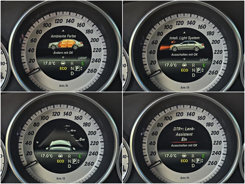 Mercedes-Benz E 350 ! AMG/FACE/4MAT/DISTR/CAMERA/ОБДУХ/AMBIENT/ПАМЕТ/L, снимка 11 - Автомобили и джипове - 52063327