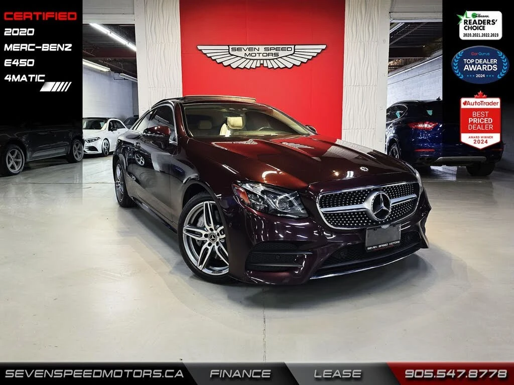 Mercedes-Benz E 450 Coupe* 4MATIC* АвтоКредит* (ЦЕНА ДО БГ)