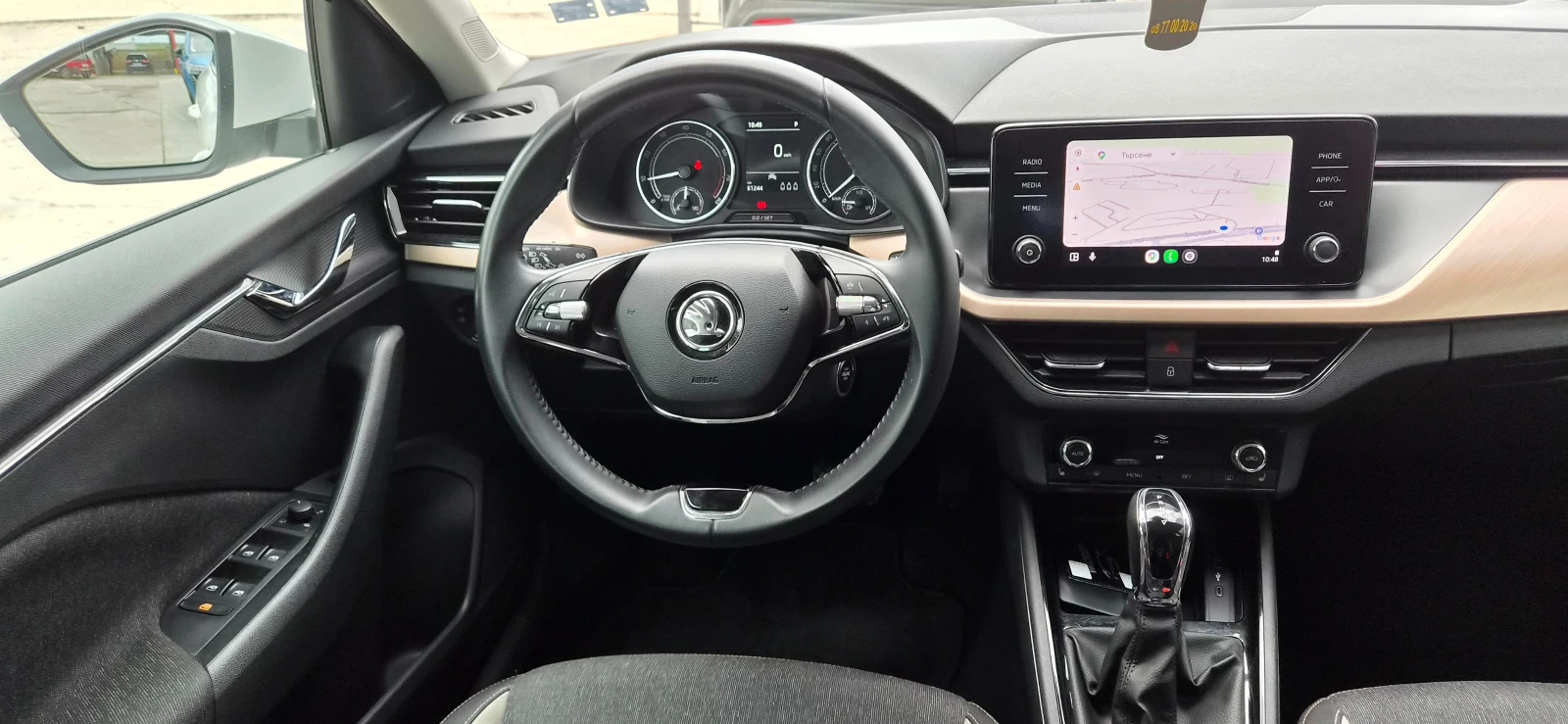 Skoda Scala ГАРАНЦИЯ 03.27г. БЕНЗИН АВТОМАТИК 61000км., снимка 11 - Автомобили и джипове - 54519047