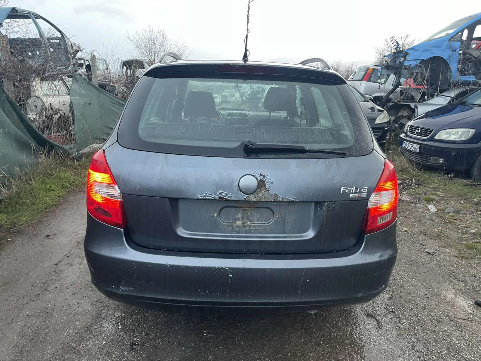 Skoda Fabia 1.9TDI, 105кс., BLS, 2009г., снимка 7 - Автомобили и джипове - 54640137