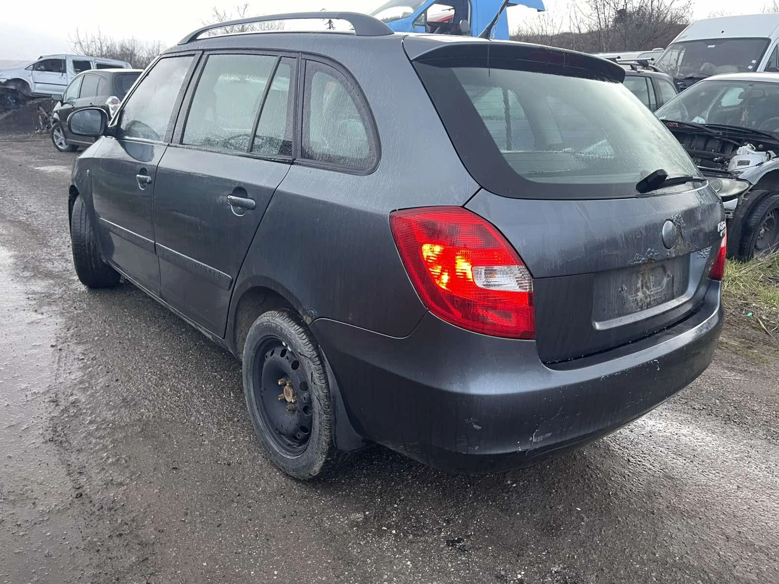 Skoda Fabia 1.9TDI, 105кс., BLS, 2009г., снимка 5 - Автомобили и джипове - 54640137