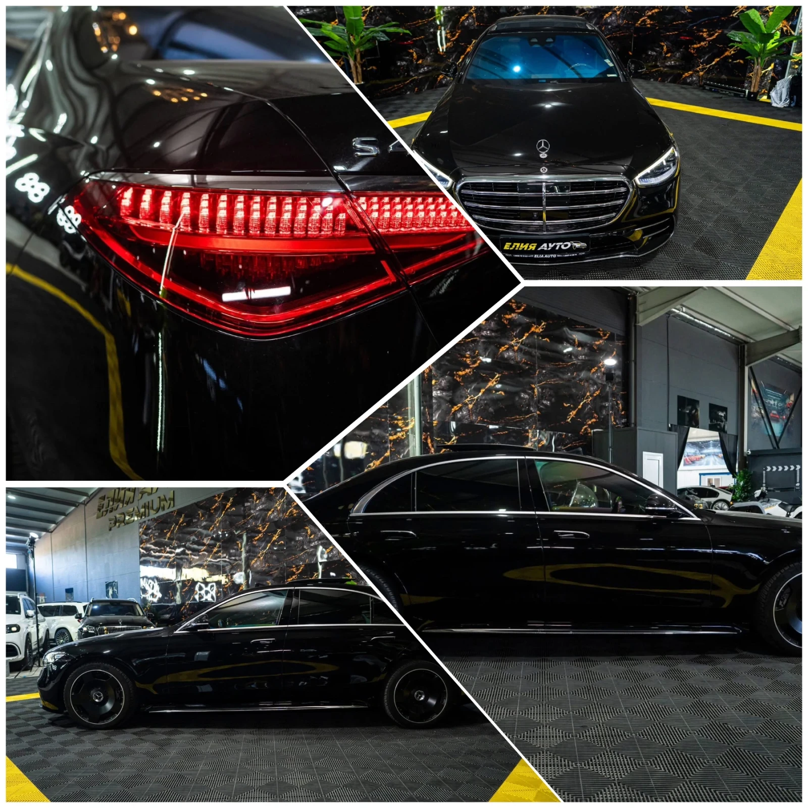 Mercedes-Benz S 400 D LONG AMG LINE LED ПАНО BURM 3XTV HUD ЛИЗИНГ 100%, снимка 17 - Автомобили и джипове - 55894549