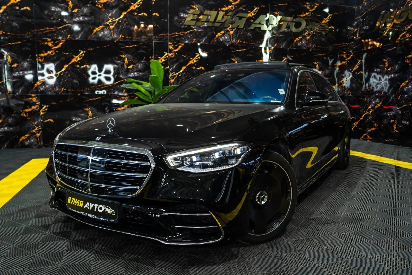 Mercedes-Benz S 400 D LONG AMG LINE LED ПАНО BURM 3XTV HUD ЛИЗИНГ 100%