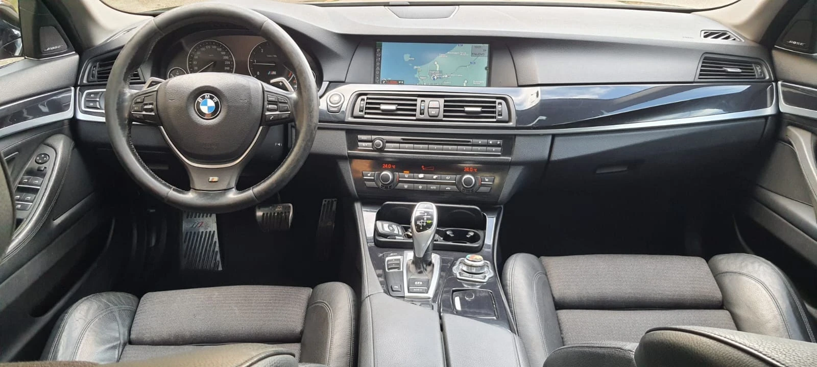 BMW 520, снимка 13 - Автомобили и джипове - 56364196