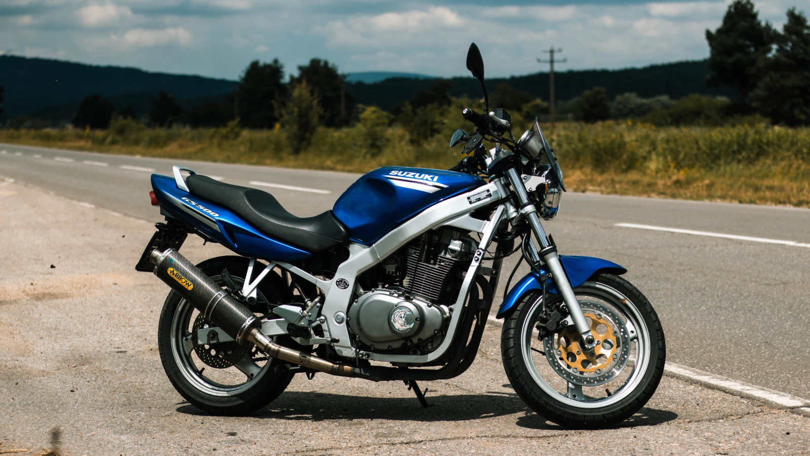Suzuki Gs 500 A2 категория, снимка 10 - Мотоциклети и мототехника - 54703902