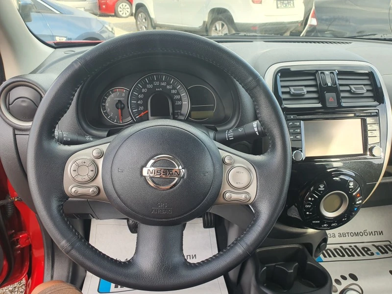 Nissan Micra 1.2i 80k.c NAVI EURO 5B, снимка 12 - Автомобили и джипове - 46354869