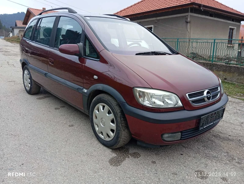 Opel Zafira 2.0dti.6+ 1 mesta.klimatronik., снимка 2 - Автомобили и джипове - 52885423