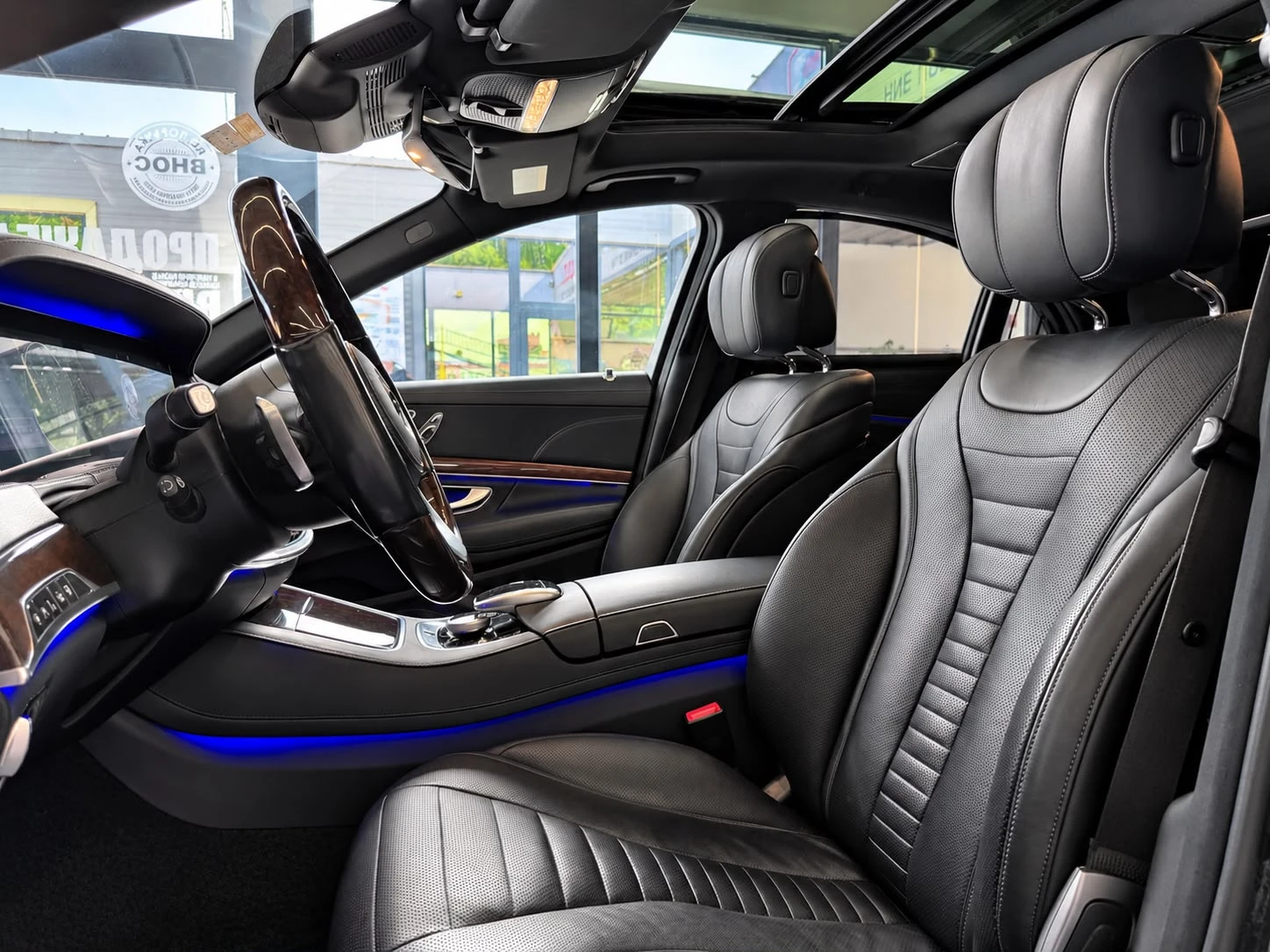 Mercedes-Benz S 350 AMG* 4M* Burm* Pano* Full* Nightvision* ������ | Mobile.bg � ����������� 8