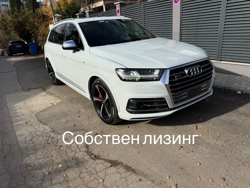 Audi SQ7 ПОДГРЕВ* ОБДУХВАНЕ* ПАНОРАМА* MАСАЖ* 2018г