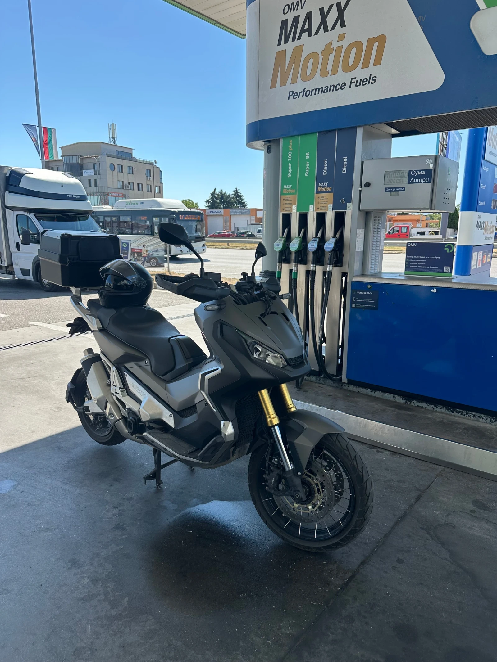Honda X-ADV Тракшън контрол