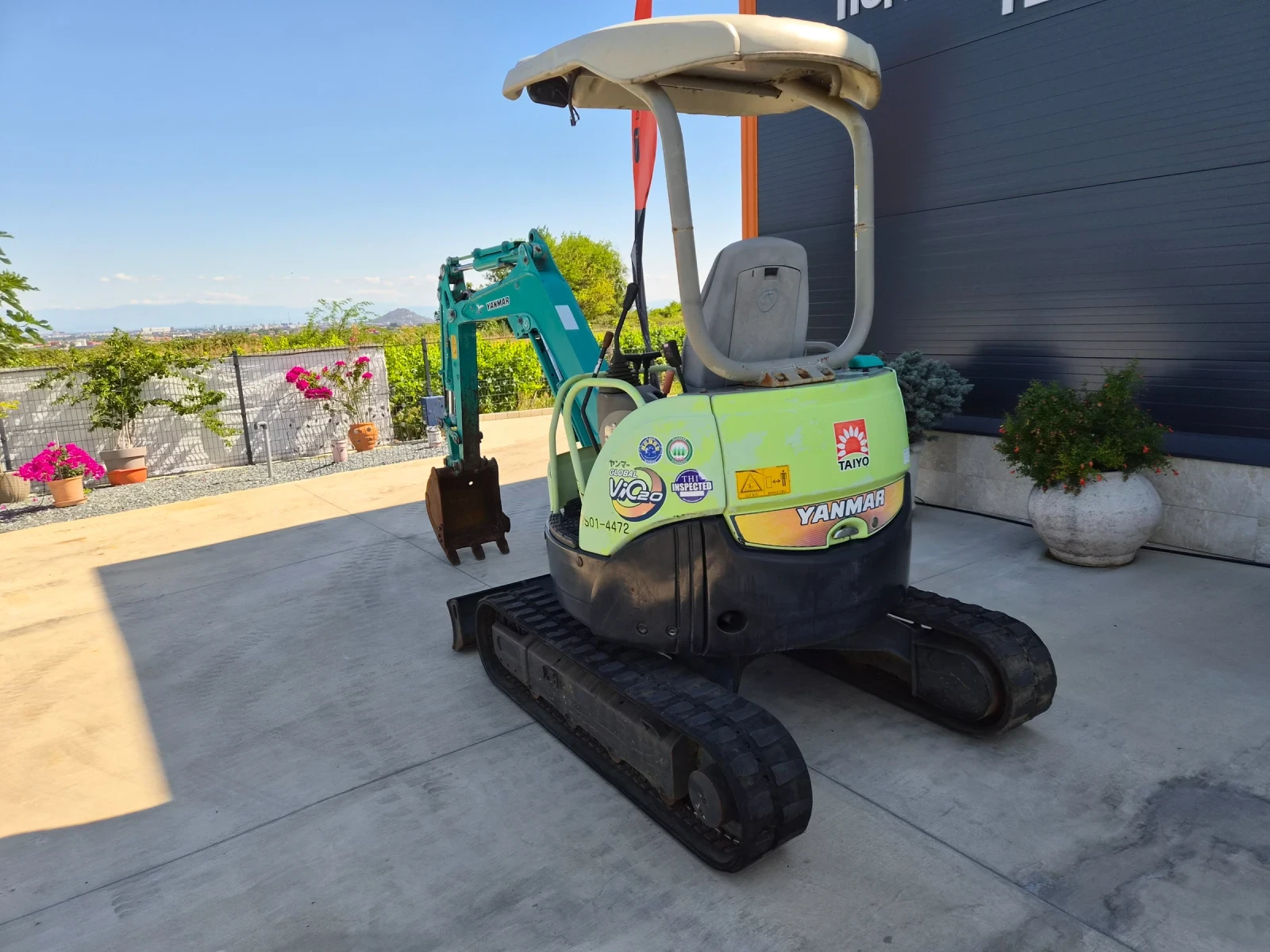 Багер Yanmar VIO20-3 / 2 тона / ПЕРФЕКТЕН / НАЛИЧЕН !!!, снимка 3 - Индустриална техника - 55008793