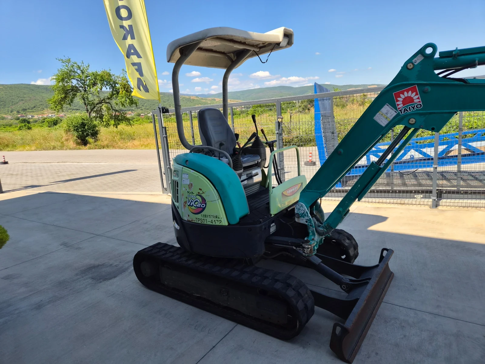 Багер Yanmar VIO20-3 / 2 тона / ПЕРФЕКТЕН / НАЛИЧЕН !!!, снимка 6 - Индустриална техника - 55008793