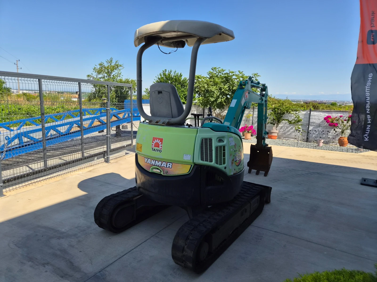 Багер Yanmar VIO20-3 / 2 тона / ПЕРФЕКТЕН / НАЛИЧЕН !!!, снимка 5 - Индустриална техника - 55008793