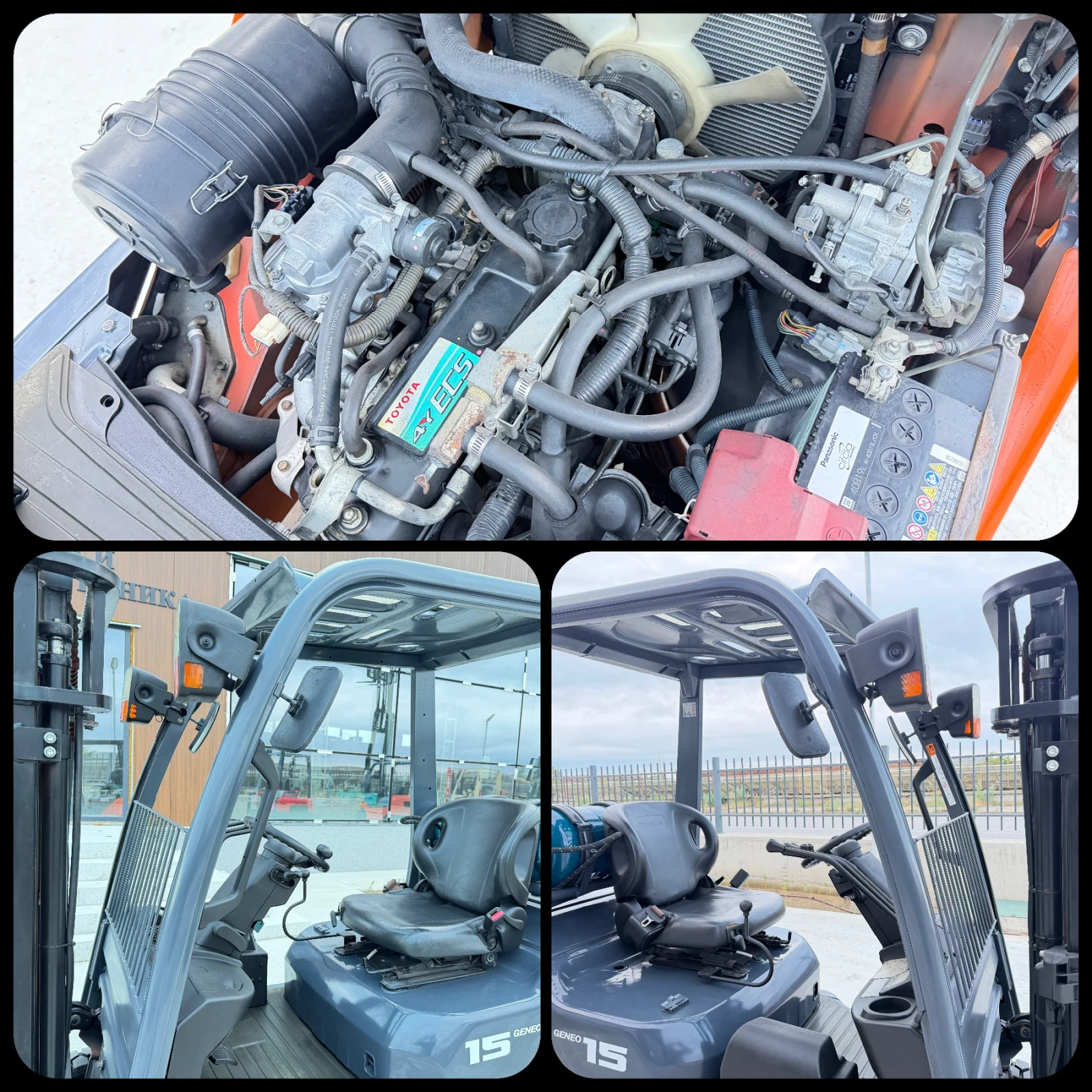 Мотокар Toyota Газокар / Автомат / Изравнител / Последен Модел, снимка 15 - Индустриална техника - 53631996