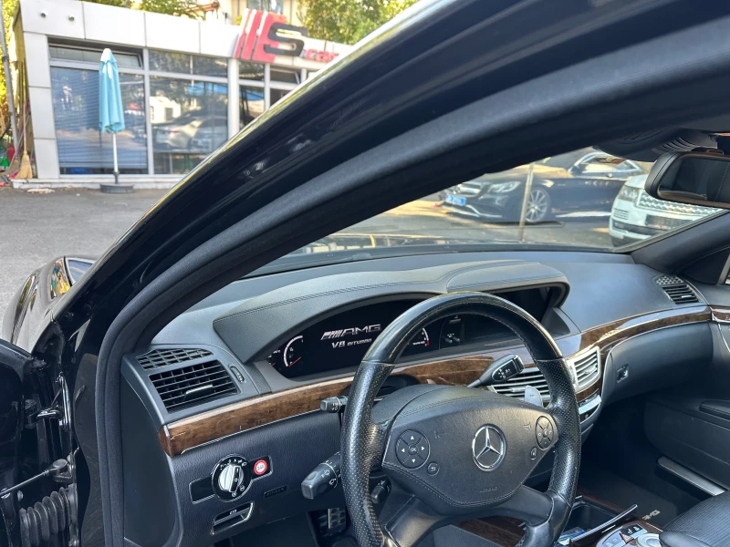 Mercedes-Benz S 63 AMG V8L Designo Exklusiv Nacht Pakket, снимка 14 - Автомобили и джипове - 51977682