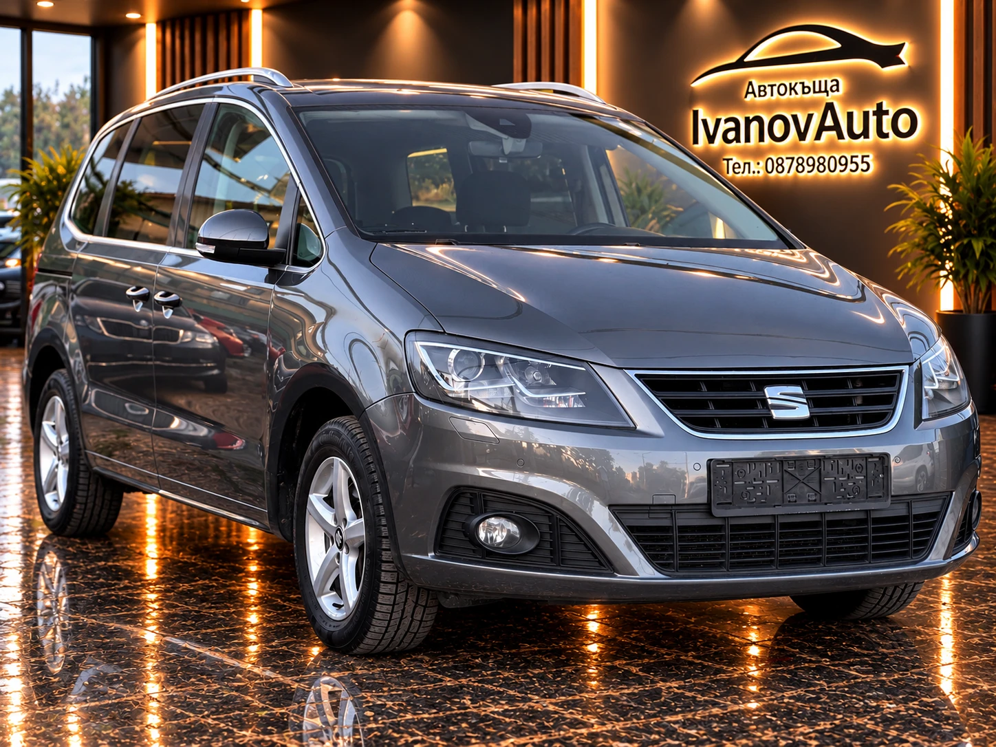 Seat Alhambra 2.0TDI * DSG6 * NAVI* LED* XENON* 6+ 1