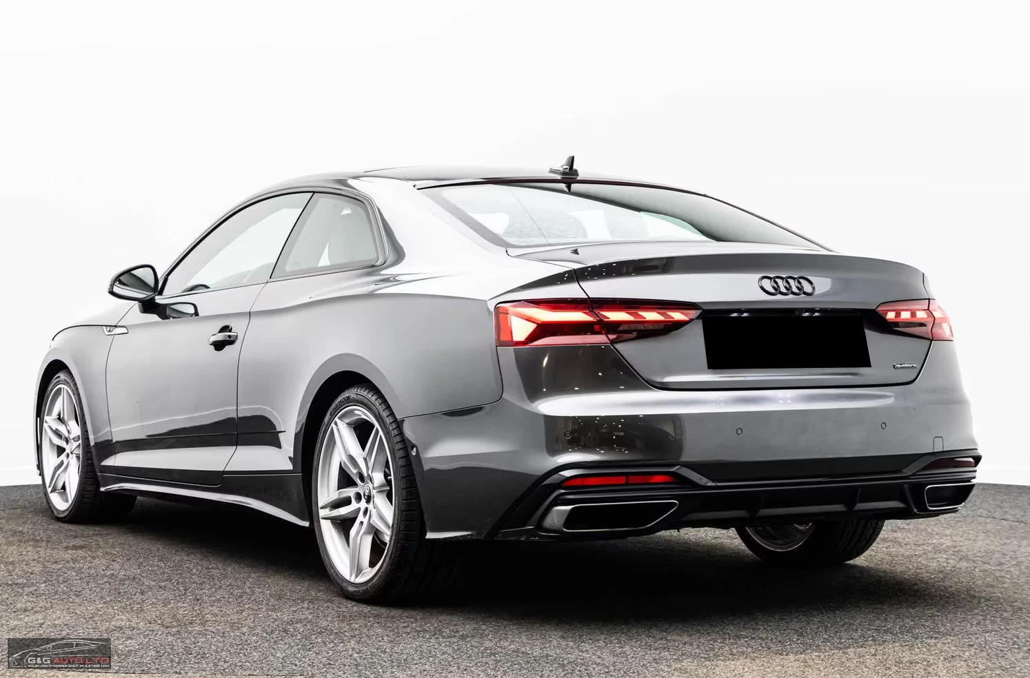 Audi A5 40TDI/204HP/S-LINE/BLACK/MATRIX/PANO/CAM/408z, снимка 4 - Автомобили и джипове - 54520238