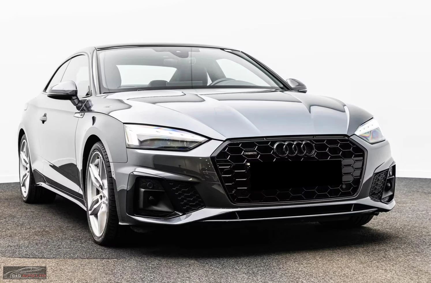 Audi A5 40TDI/204HP/S-LINE/BLACK/MATRIX/PANO/CAM/408z, снимка 5 - Автомобили и джипове - 54520238