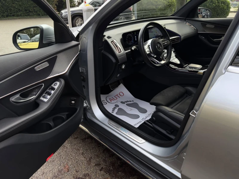 Mercedes-Benz EQC 400 AMG/4M/85kWh/Side Assist/Virtual/Ambient/Камер, снимка 7 - Автомобили и джипове - 52485760