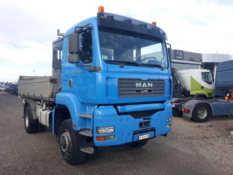 Man Tga 4X4 САМОСВАЛ, снимка 10 - Камиони - 43000466