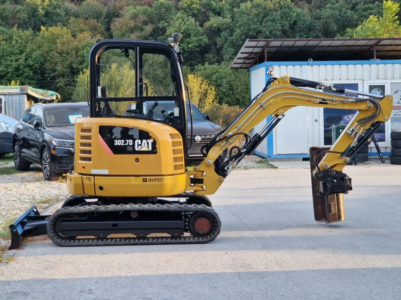 Багер Cat 302.7D CR/3.0т/Powertilt/Хидр.Откл./НулевРадиус/, снимка 3 - Индустриална техника - 47639000