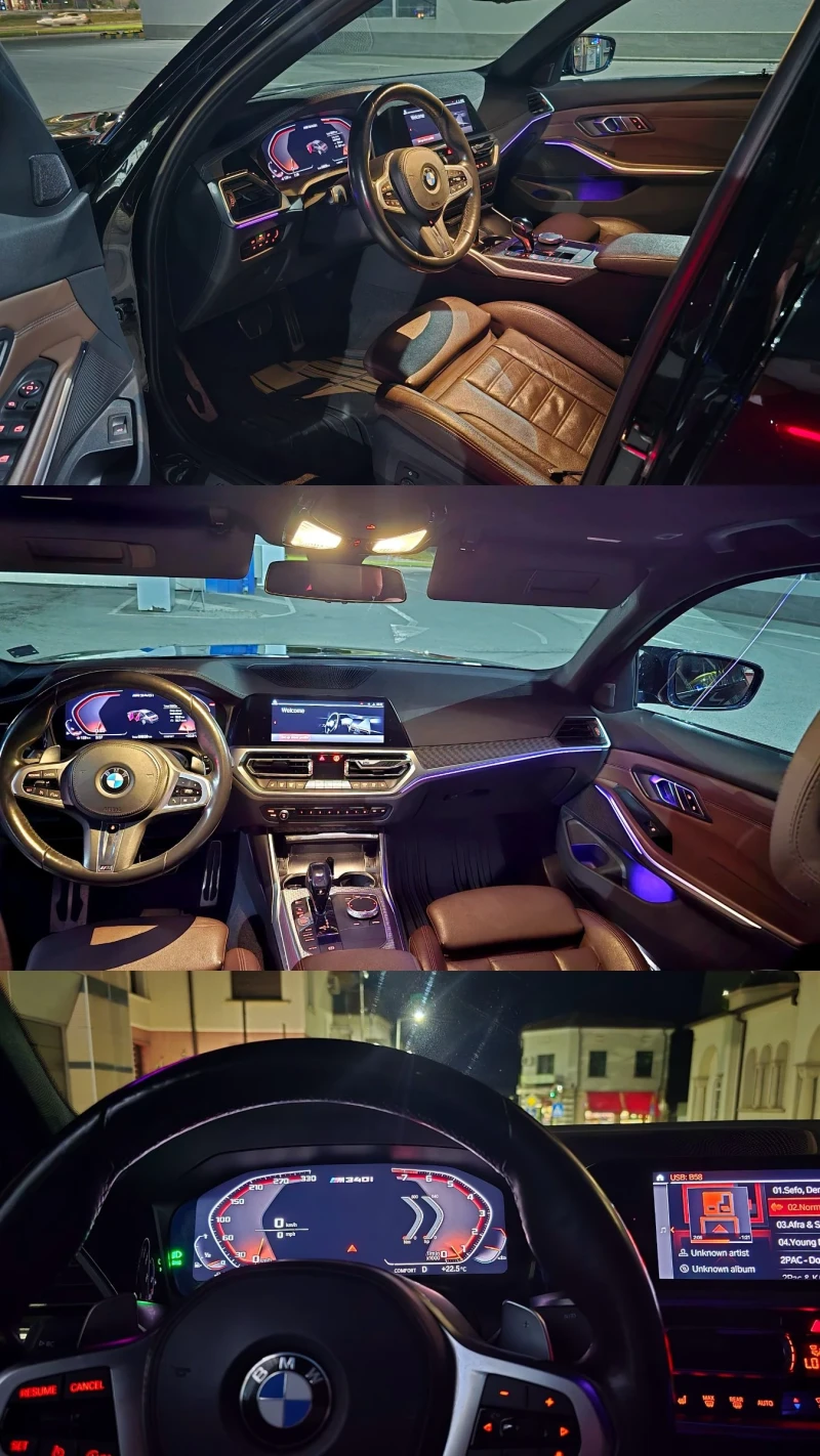 BMW 340 М340i   Х-Drive  /  60 000 км , снимка 14 - Автомобили и джипове - 51630443