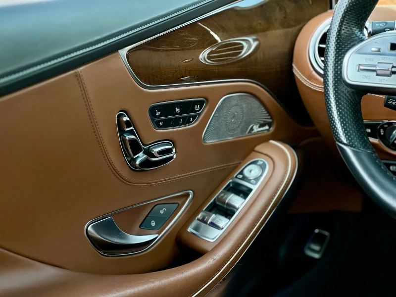 Mercedes-Benz S 500 6.3AMG OPTIC / DESIGNO / HU / DISTRONIC + , снимка 14 - Автомобили и джипове - 50695425