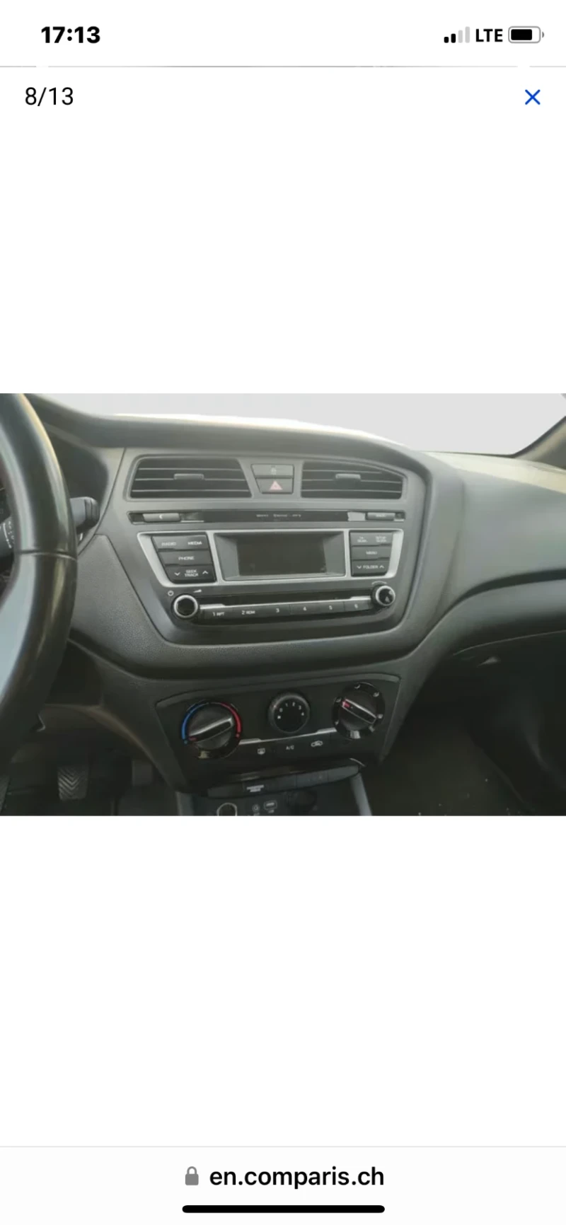 Hyundai I20 1.2-4 цилиндъра-обслужен-регистриран-нова газ BRC, снимка 15 - Автомобили и джипове - 52155607